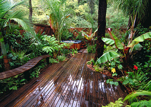 Tropical Backyard Gardens
